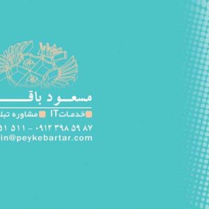 کارت ویزیت pvc - داتکو - 2375