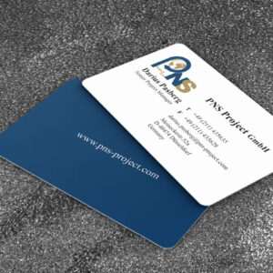 کارت ویزیت pvc - داتکو - 6809