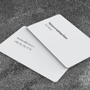 کارت ویزیت pvc - داتکو - 6819