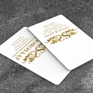 کارت ویزیت pvc - داتکو - 6821