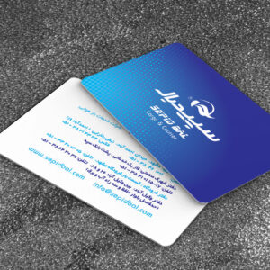 کارت ویزیت pvc - داتکو - 6827