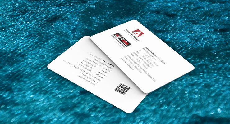 کارت ویزیت pvc - داتکو - 6839