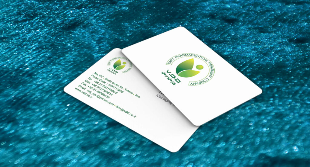 کارت ویزیت pvc - داتکو - 6886