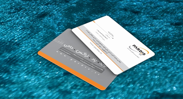 کارت ویزیت pvc - داتکو - 6934