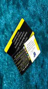 کارت ویزیت pvc - داتکو - 6950