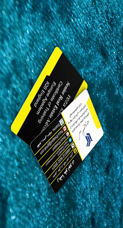 کارت ویزیت pvc - داتکو - 6950