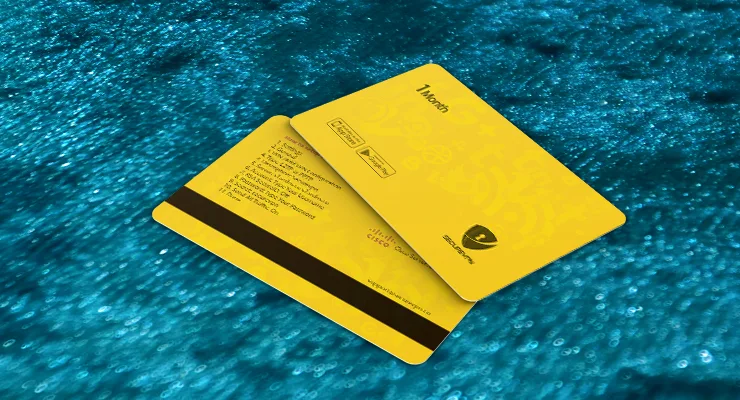 کارت ویزیت pvc - داتکو - 7007