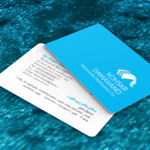 کارت ویزیت pvc - داتکو - 7019