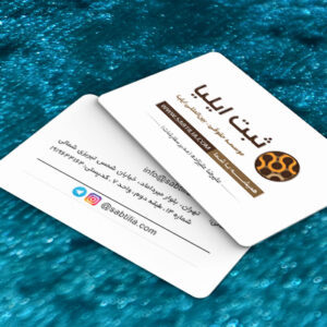 کارت ویزیت pvc - داتکو - 7045