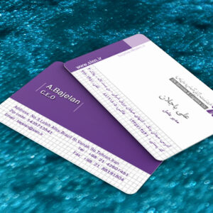 کارت ویزیت pvc - داتکو - 7053