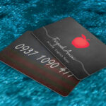 کارت ویزیت pvc - داتکو - 7055