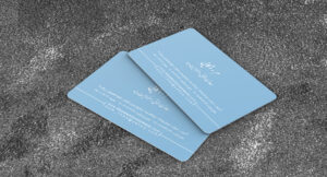 کارت ویزیت pvc - داتکو - 7088