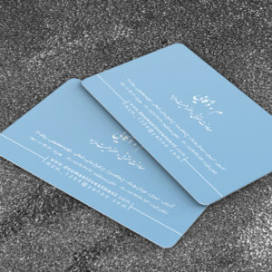 کارت ویزیت pvc - داتکو - 7088