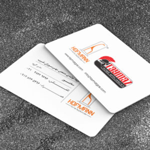 طراحی و چاپ کارت ویزیت شرکت صنعتی