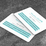 کارت ویزیت pvc - داتکو - 7096