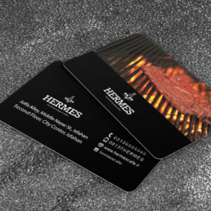 طراحی و چاپ کارت ویزیت کافه