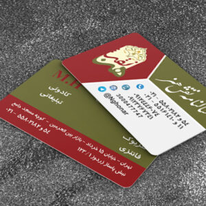 کارت ویزیت pvc - داتکو - 7110