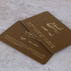 کارت ویزیت pvc - داتکو - 7122