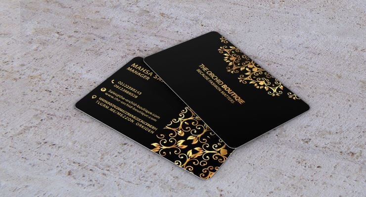 کارت ویزیت pvc - داتکو - 7186