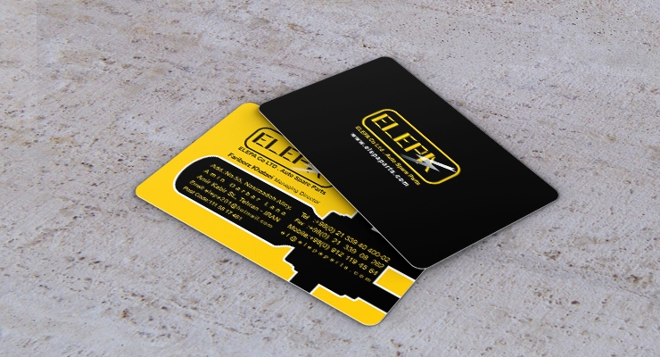 کارت ویزیت pvc - داتکو - 7198