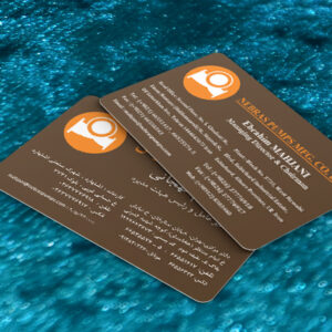 کارت ویزیت pvc - داتکو - 7225