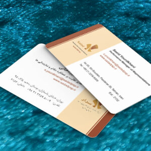 کارت ویزیت pvc - داتکو - 7227