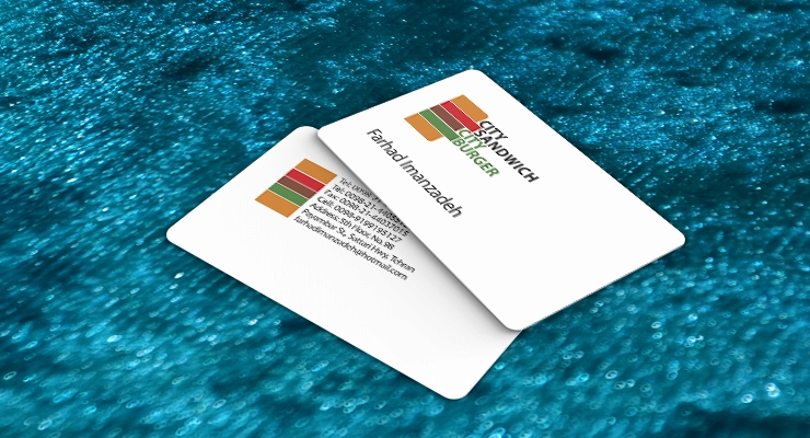 کارت ویزیت pvc - داتکو - 7239