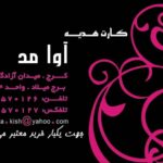 کارت ویزیت pvc - داتکو - 2419