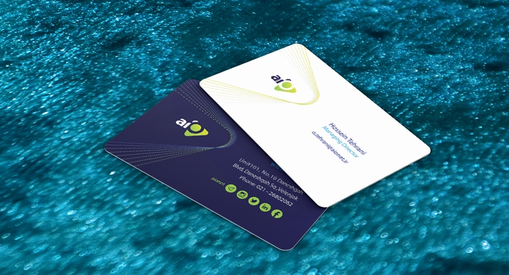 کارت ویزیت pvc - داتکو - 7259