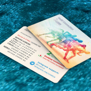 کارت ویزیت pvc - داتکو - 7270