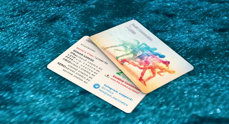 کارت ویزیت pvc - داتکو - 7270