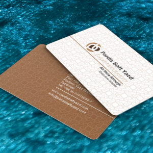 کارت ویزیت pvc - داتکو - 7282