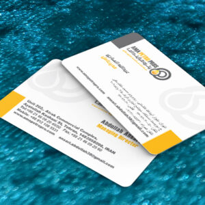 کارت ویزیت pvc - داتکو - 7302