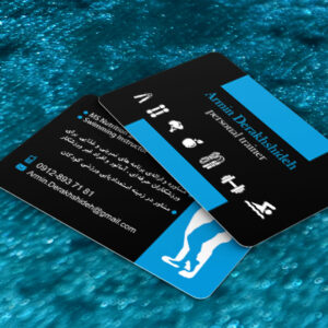 کارت ویزیت pvc - داتکو - 7349