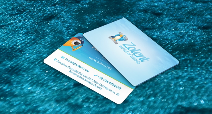 کارت ویزیت pvc - داتکو - 7403