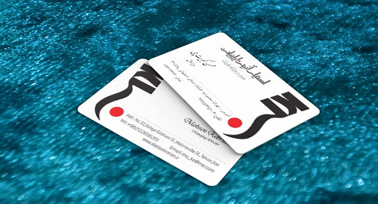 کارت ویزیت pvc - داتکو - 7422