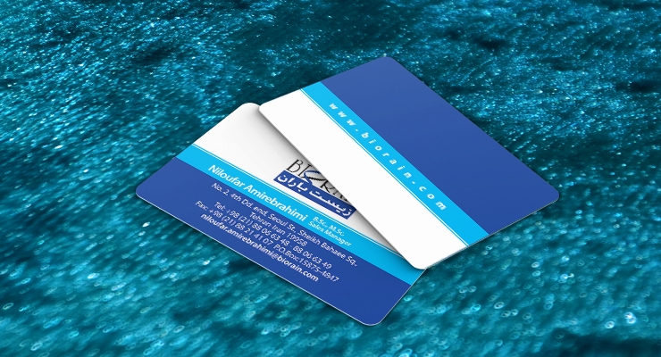 کارت ویزیت pvc - داتکو - 7438