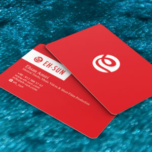 نمونه چاپ کارت ویزیت آموزشگاه موسیقی