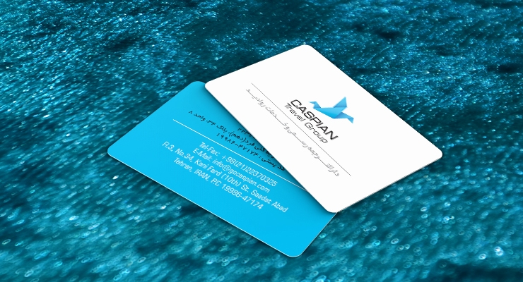 کارت ویزیت pvc - داتکو - 7526