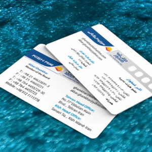 کارت ویزیت pvc - داتکو - 7530