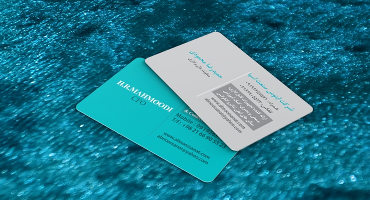 کارت ویزیت pvc - داتکو - 7559