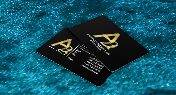 کارت ویزیت pvc - داتکو - 7590