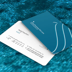 کارت ویزیت pvc - داتکو - 7596