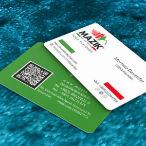 کارت ویزیت pvc - داتکو - 7676
