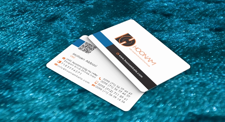 کارت ویزیت pvc - داتکو - 7690