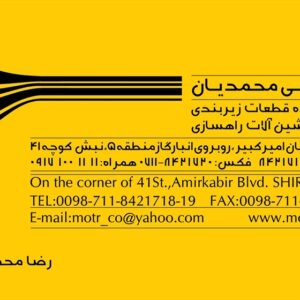 کارت ویزیت pvc - داتکو - 2465