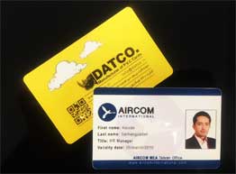 کارت ویزیت pvc - داتکو - 7714