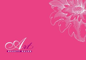 طراحی و چاپ کارت ویزیت سالن زیبایی