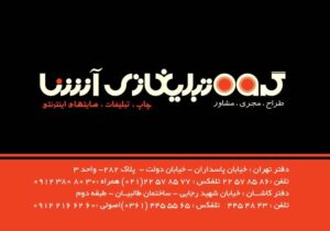 کارت ویزیت pvc - داتکو - 2754