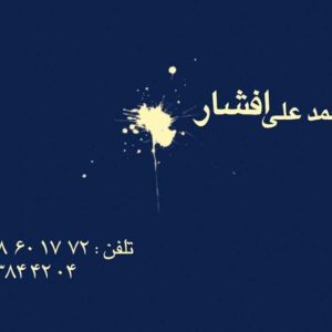 کارت ویزیت pvc - داتکو - 2794